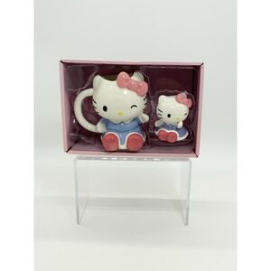 Hello Kitty Mug & Figurine Ceramic Set Gift Hello Kitty Lovers Home Decor Gift